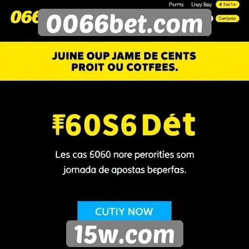 Plataforma 0066bet.com oferece promoções exclusivas para novos usuários